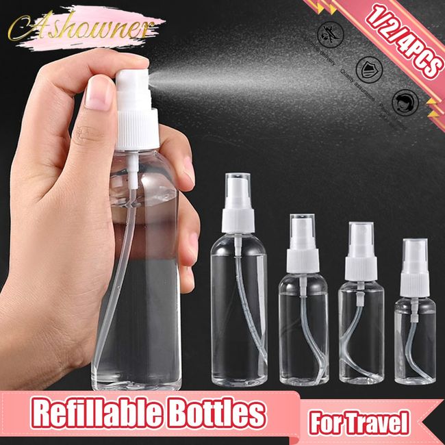 20/30/50/100ml Refillable Bottles Portable Travel Container