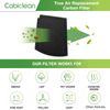True Air Replacement Carbon Filters Compatible with Hamilton Beach Pet TrueAir