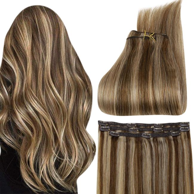 Clips for Hair Extensions Medium / Blonde