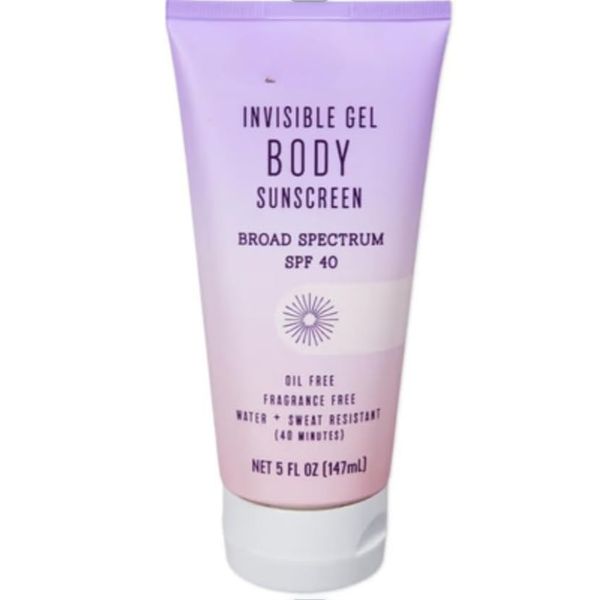 Invisible Gel Body Sunscreen SPF 40 (Body)