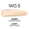 L'Oreal Paris True Match Super-Blendable Foundation, Medium Coverage Liquid Foundation Makeup, W0.5, Light, 1 Fl Oz