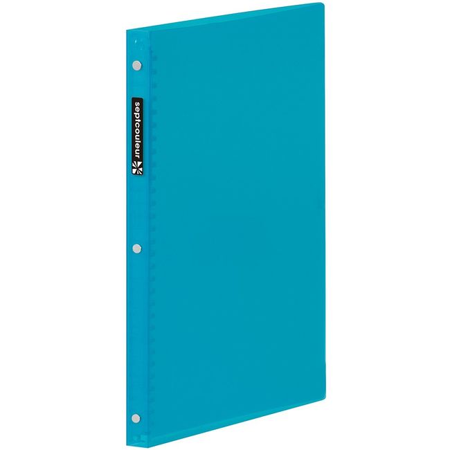 Maruman F481B-52 Loose Leaf Binder, A4, Septocrulle, 30 Holes, Light Blue