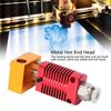 Eujgoov Hot End Kit 3D Printer Extruder 3D Printer Accessories Replacement Ender3 / 3S / V2