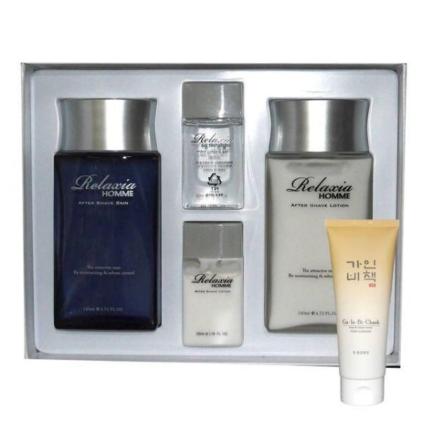 Relaxia Homme Skincare Gift Set of 2 + Cleansing Foam