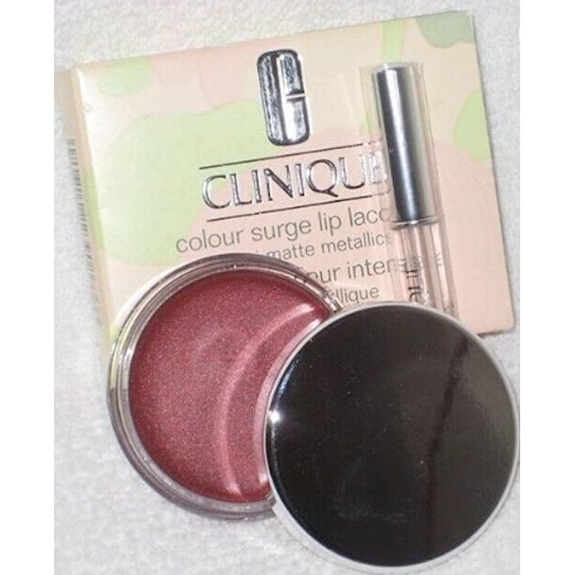 CLINIQUE Colour Surge Lip Lacquer Demi Matte Metallics No. 104 Rockstar 9G/.33oz