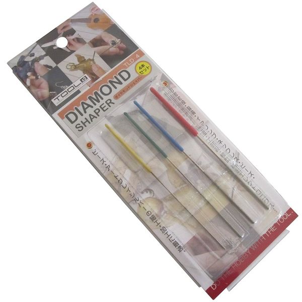 EIGER TOOL Diamond Line File Set of 4 (TLD-4)