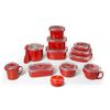 2 X Sistema Microwave Soup Mug - 656 ml, Red