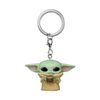 Funko Pop! The Mandalorian Cute Keychain Grogu with Cup