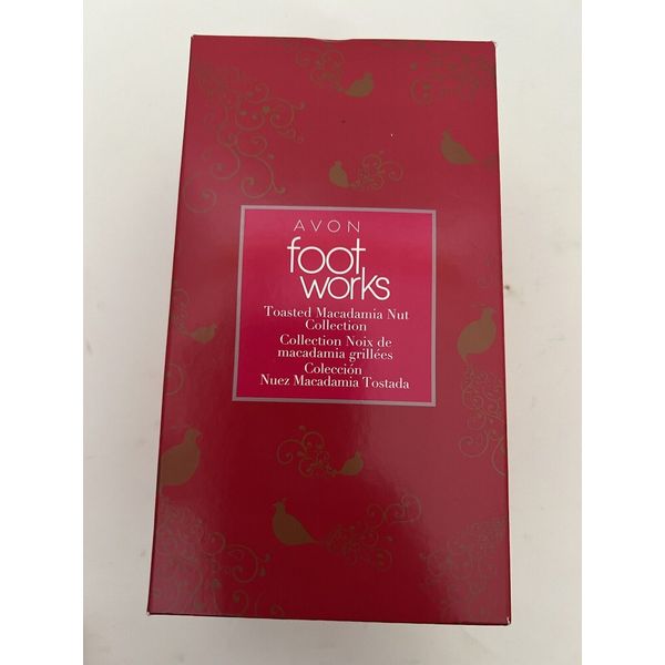 Avon Foot Works Toasted Macadamia Nut Collection 2014 4 Products NIB