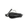 JACKALL ANARCHY Standard Rubber Model, 0.2 oz (5 g), Solid Black