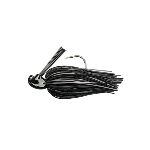 JACKALL ANARCHY Standard Rubber Model, 0.2 oz (5 g), Solid Black