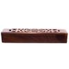 HoitoDeals 1Pcs Sheesham Wood Carved Incense Box For Storage Accessories