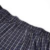 Men's Trunks with Pads for Minor Leakage, 50cc Absorption, No Stains, Low Profile, For Residue, Blue, Medium