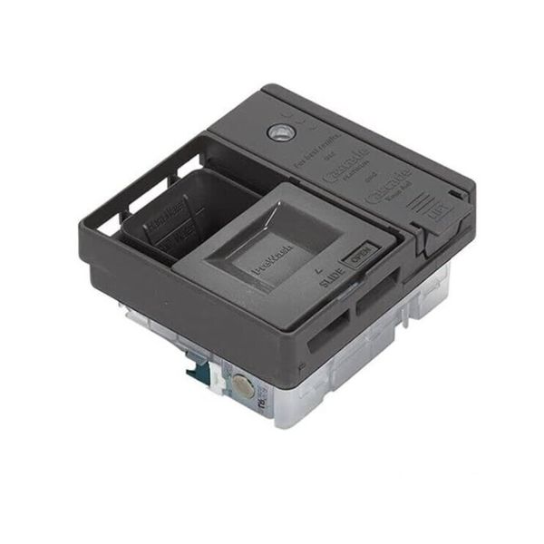 Genuine OEM Whirlpool W10861000 Dishwasher Detergent Dispenser - Gray