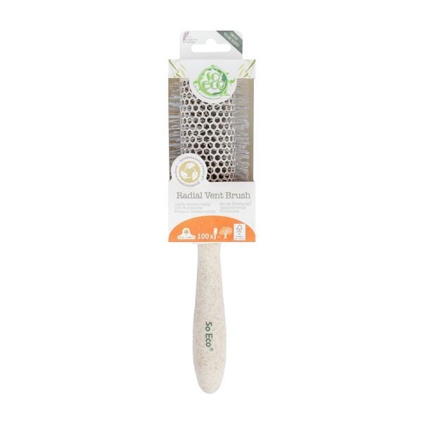 So Eco Biodegradable Ceramic Round Brush 43mm, Stone