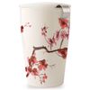 Tea Forte Kati Cherry Blossoms Ceramic Mug with infuser