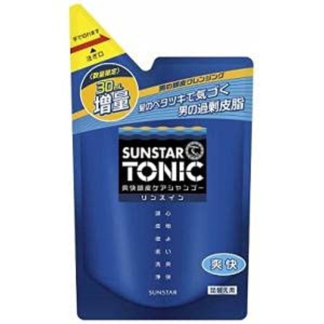 Sunstar Tonic Rinse In Shampoo Refill, 12.5 fl oz (370 ml)