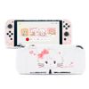 GeekShare Plush Protective Case for Switch OLED, Kawaii Plush Cover Case, Anti-Scratch Switch Hard Case Protector Compatible with Switch OLED and Controllers - Mikko Sweet Thoughts