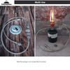 Campingmoon Multi-Function Gas Hose for EN417 Lindal Valve Screw-on Type Canister and Device 50CM