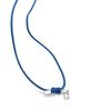 Swarovski Waterschool Shell Adjustable Thread Necklace (Small, Royal Blue)