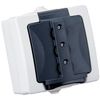 Kopp Nautic 955056015 Combination Lock Surface-Mounted Wet Room Socket Lockable Grey