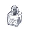 Westmark Mini-Universalstreuer, Edelstahl, Glas, Transparent/Silber, 24 Stück