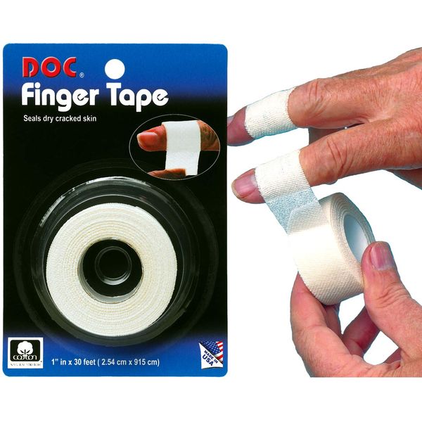 Tourna Finger Wrap Protective Tape, White
