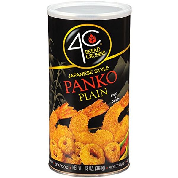 4C Panko Plain Bread Crumbs 13 oz. (Pack of 3)