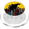 Comics Phone-Grip Comics Retro Kaiju Design PopSockets PopGrip for MagSafe