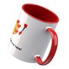 Personalised Emoji 11oz Mug Featuring Nail Polish Red