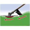 Takagi Killamaru Free Stabilizer Spinner for Grass Trimmers, Red