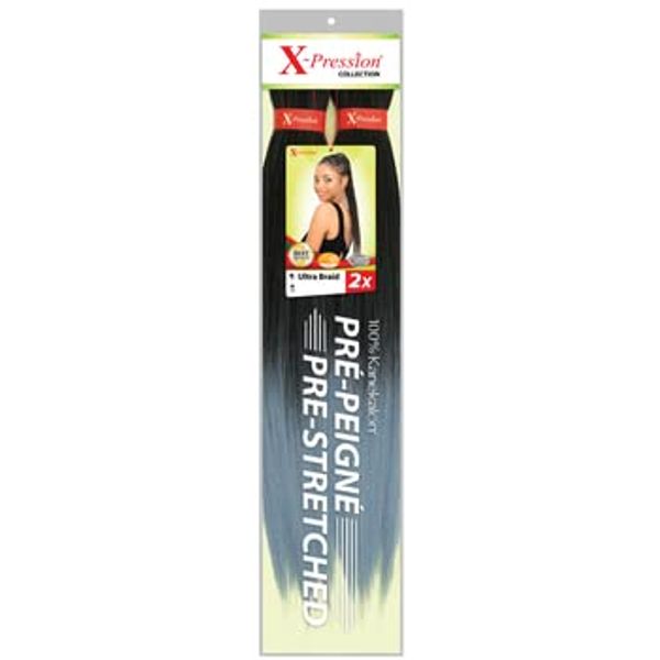 X-PRESSION ULTRA BRAID PRE-STRETCHED X2 Color OM/HONEY CREAM