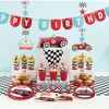 Vintage Race Car Centerpiece, 1 ct