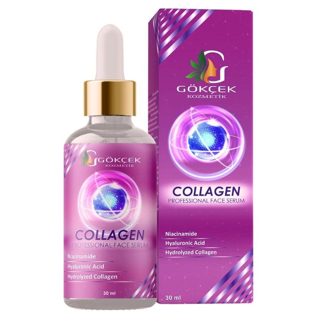 Collagen Yüz Serumu 30 ml (Kırışıklık karşıtı, daha dolgun bir cilt)