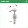 Universal Shampoo/Conditioner Pump for Bottle, 1 L/33.8 oz., Piece 2 White