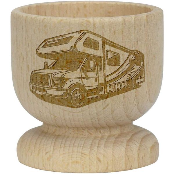 'Motor Home' Wooden Egg Cup (EC00027229)
