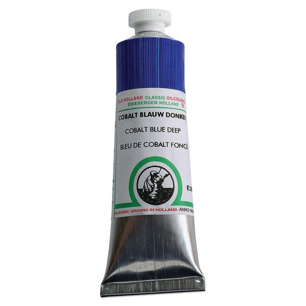 Old Holland Classic Oil: 40 ml Deep Cobalt Blue