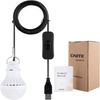 USB LED Light Bulb, Electric Camping Lantern Essentials, Hiking Survival Gear an