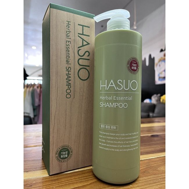 NEW HASUO Herbal Essential Shampoo750ml made in korea Free Shipping