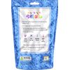 Hanukkah Plastic Silver & Blue Metallic Dreidels (30-Pack Bag)