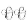 EEYAD 2 Pack 316 Stainless Steel Fixed Bail Snap Shackle (2 inch)