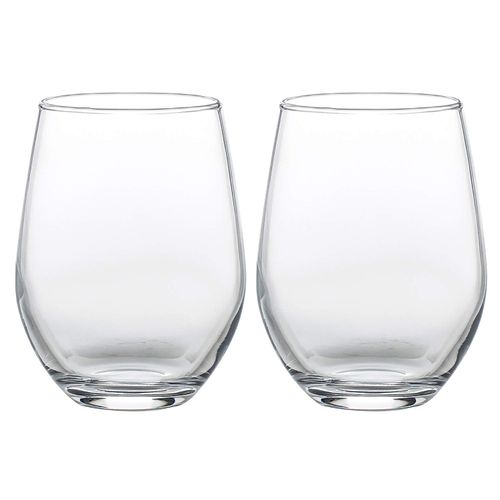 Toyo Sasaki Glass Wine Glass, 11.8 fl oz (325 ml), Set of 2, Red and White Compatible, Made in Japan, Dishwasher Safe, Stylish, G101-T270