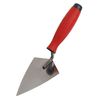 Sealey Stainless Steel Sharp Pointing Trowel - Rubber Handle 140mm - T1222