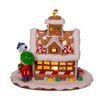 Peanuts Kurt Adler Battery-Operated LED Gingerbread House Table Piece
