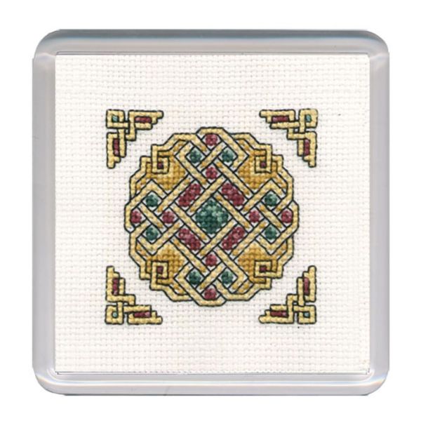 Textile Heritage Coaster Kit - Celtic Jewel