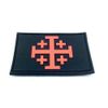 Jerusalem Cross Knights Templar PVC Airsoft Morale Patch