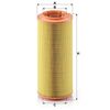 Original MANN-FILTER Air Filter C 12 107 – For Passenger Cars