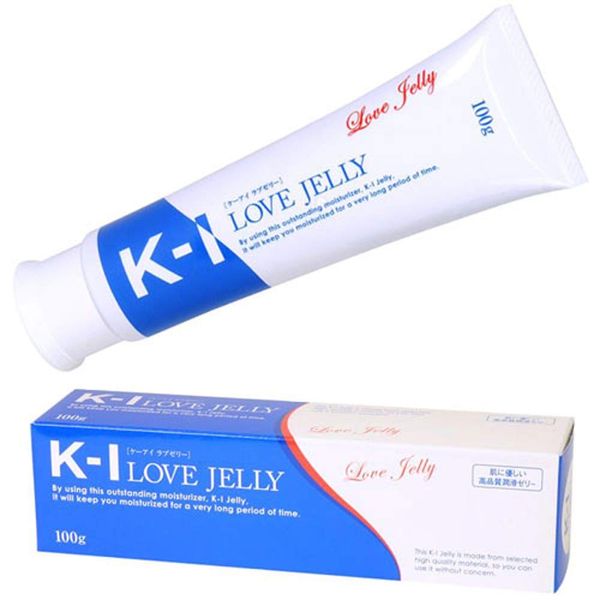 Water Soluble Premium Lubricating Jelly - K-I LOVE JELLY, 3.5 oz (100 g) - Difficult to dry and last for a long time just by applying a small amount