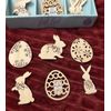 Easter Wood DIY Cut Outs 36 Per Box
