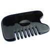 TRIXES Luxury Marble Effect Comb - For Massage & Detangling - Black